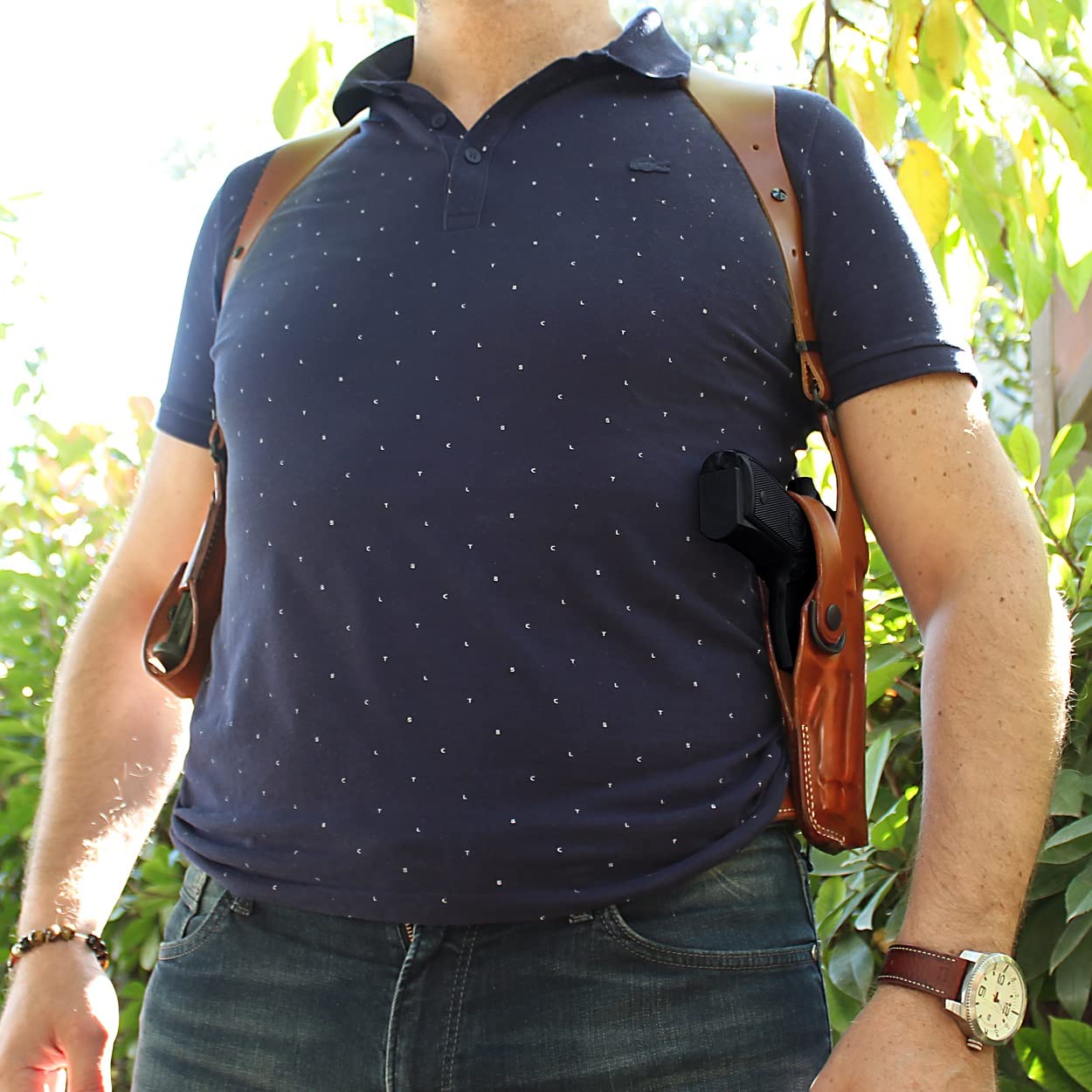 Triple K Holster 中型オートマチック用 革製ショルダーホルスター cj0527w5d3hxhr-3.jpg?size=n